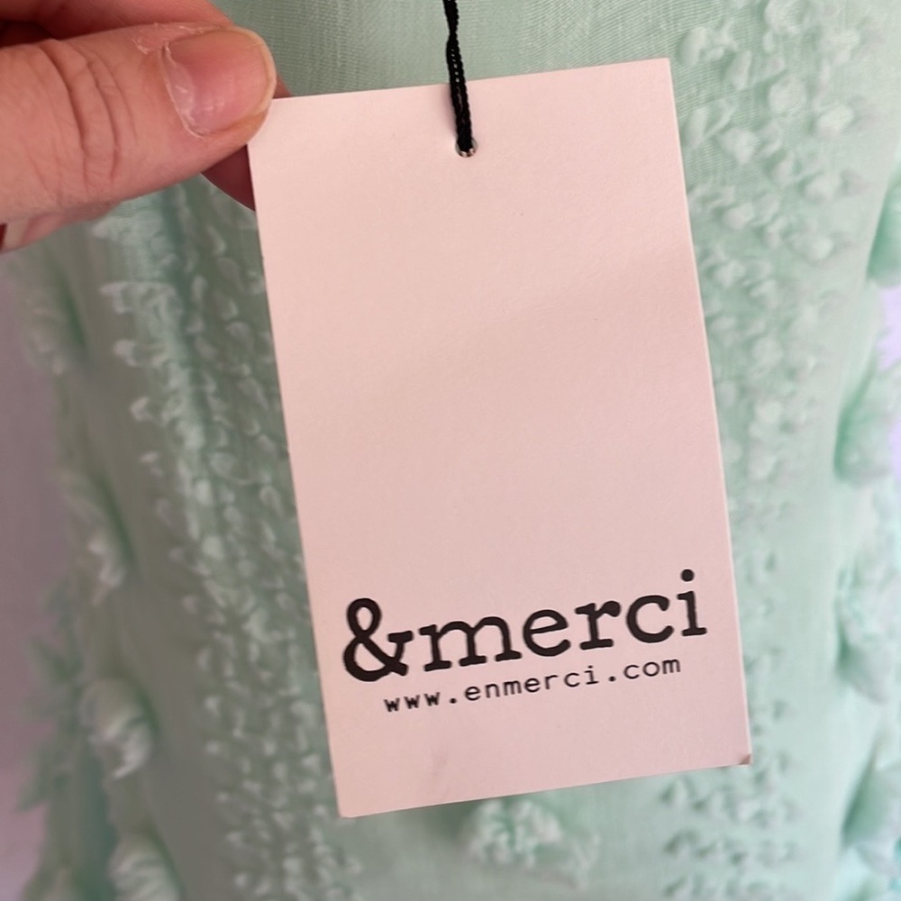 NWT &merci Mint To Be mint green dress - Picture 5 of 6